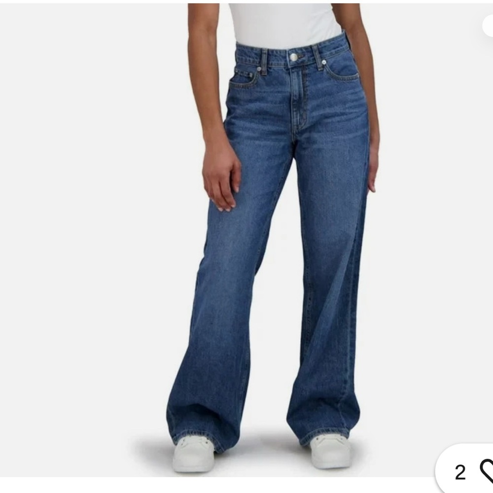 Aeropostale High Rise Wide Leg Jeans
